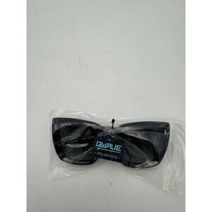 QWAVE‎ Collection Steph Polarized Sunglasses, Onyx / Sea Glass Tint